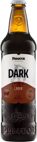 Упаковка пива Primator Premium Dark темное фильтрованное 4.5% 0.5 л x 20 шт