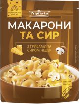 Макароны Приправка с грибами и сыром Чеддер 150 г Макароны Приправка с грибами и сыром Чеддер 150 г