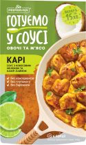 Готовим в соусе овощи и мясо Приправка Карри соус с кокосовым молоком и кафир-лаймом 140 г Готовим в соусе овощи и мясо Приправка Карри соус с кокосовым молоком и кафир-лаймом 140 г