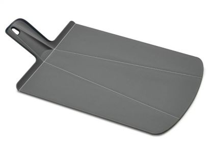Разделочная доска Joseph Joseph Chop2pot Small 38х21х1.5 см Серая - Фото 1