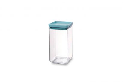 Банка для сыпучих продуктов Brabantia квадратная 1.6 л Мятная - Фото 1