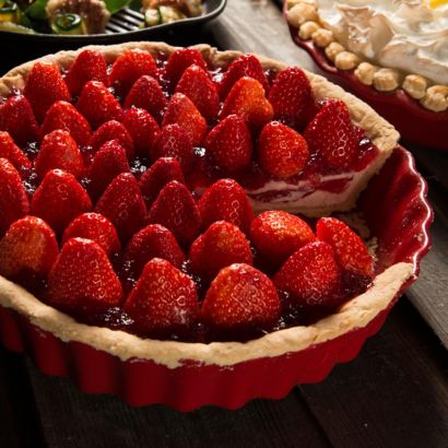 Форма Emile Henry HR Oven Ceramic Natural Chic 28 x 28 x 5.5 см Коричневая - Фото 2