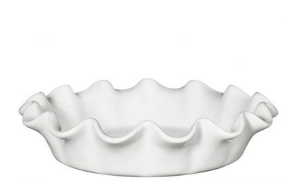 Форма Emile Henry HR Oven Ceramic Bakeware 26.5 x 26.5 x 6 см Белая - Фото 1