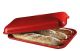 Форма для выпечки багета Emile Henry HR Oven Ceramic Specialized Cooking 39 x 24 см Красная - Фото 1