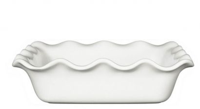 Форма Emile Henry HR Oven Ceramic Bakeware 24 x 24 x 7 см Белая - Фото 2
