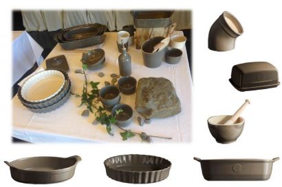 Форма для запекания Emile Henry HR Oven Ceramic Ovenware 28 х 28 х 5 см Флинт - Фото 3