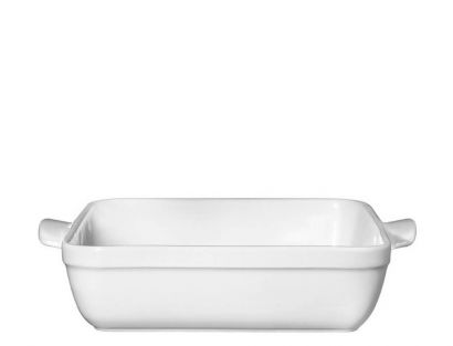Форма Emile Henry HR Oven Ceramic Ovenware 28 x 23 x 6.5 см Белая - Фото 1