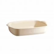 Форма для запекания Emile Henry HR Oven Ceramic Ovenware 36х23х7 см Бежевая Форма для запекания Emile Henry HR Oven Ceramic Ovenware 36х23х7 см Бежевая