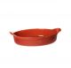 Форма Emile Henry HR Oven Ceramic Natural Chic 34.5 x 23.5 x 6.5 см Оранжевая - Фото 2