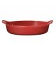 Форма Emile Henry HR Oven Ceramic Natural Chic 34.5 x 23.5 x 6.5 см Красная - Фото 1