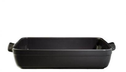 Форма Emile Henry HR Oven Ceramic Ovenware 35 x 25.5 x 7 см Черная - Фото 1