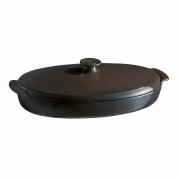 Форма для запекания рыбы Emile Henry HR Oven Ceramic Ovenware 41 x 24 см Черная