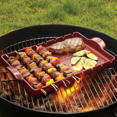 Гриль для пиццы Emile Henry BBQ 42 x 25 см - Фото 3