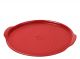 Противень для пиццы Emile Henry HR Oven Ceramic Specialized Cooking 32 x 32 см Красный - Фото 1