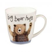 Кружка Churchill Alex Clark Party Big Bear Hugs Bone China Mug 360 мл Кружка Churchill Alex Clark Party Big Bear Hugs Bone China Mug 360 мл
