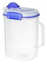 Кувшин Sistema Klip It пластиковый Blue 1.5 л Кувшин Sistema Klip It пластиковый Blue 1.5 л