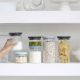 Набор банок для сыпучих продуктов Brabantia 3 шт - Фото 4