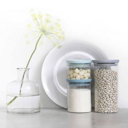 Набор банок для сыпучих продуктов Brabantia 3 шт - Фото 3