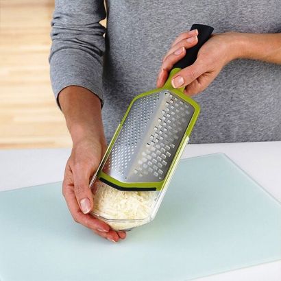 Набор Joseph Joseph Twist Grater терка 2 в 1 + нож для чистки овощей - Фото 4