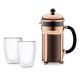 Набор Bodum Chambord Set кофейник 1 л + 2 стакана 350 мл - Фото 2