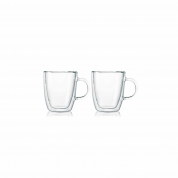 Набор Bodum Bistro 2 кружки с двойными стенками 300 мл Набор Bodum Bistro 2 кружки с двойными стенками 300 мл