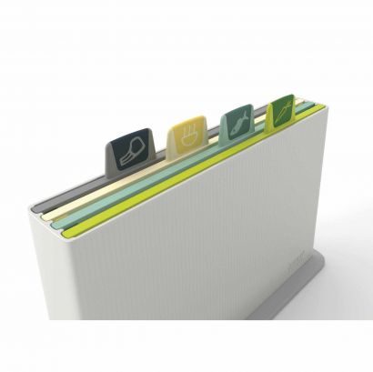 Набор Joseph Joseph Index Opal 4 разделочных доски 30x20 см + подставка - Фото 2