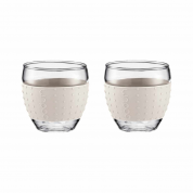 Набор низких стаканов Bodum Pavina 2 шт x 350 мл Кремовый Набор низких стаканов Bodum Pavina 2 шт x 350 мл Кремовый
