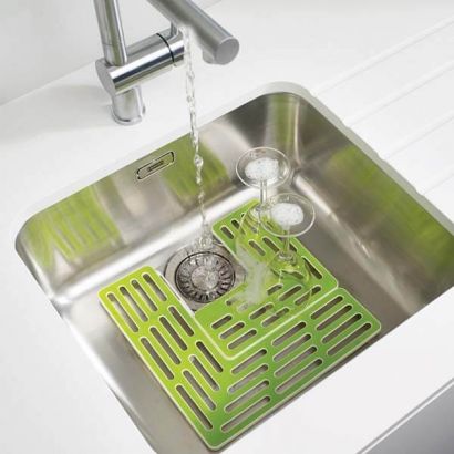 Регулируемая подставка для мойки JOSEPH JOSEPH Sink Saver Зеленая - Фото 4