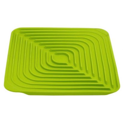 Коврик для сушки посуды JOSEPH JOSEPH Flume Folding Draining Mat Зеленый - Фото 1