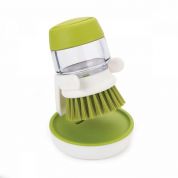 Щетка для мытья посуды с дозатором JOSEPH JOSEPH Palm Crub Зеленая Щетка для мытья посуды с дозатором JOSEPH JOSEPH Palm Crub Зеленая