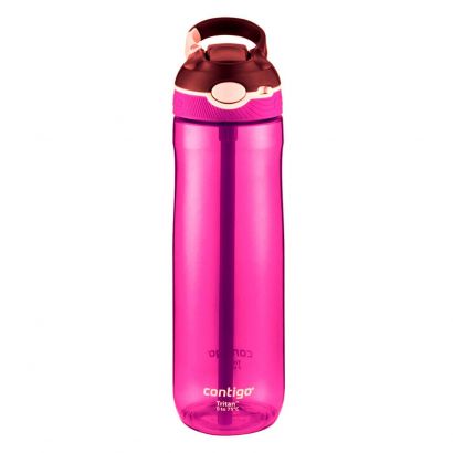 Бутылка для воды и напитков Contigo Ashland 720 мл Бордовая - Фото 7