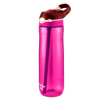 Бутылка для воды и напитков Contigo Ashland 720 мл Бордовая - Фото 3