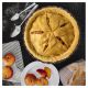 Форма Emile Henry HR Oven Ceramic Natural Chic 28 x 28 x 5.5 см Белая - Фото 3