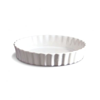 Форма Emile Henry HR Oven Ceramic Natural Chic 28 x 28 x 5.5 см Белая - Фото 1