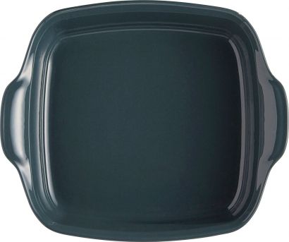 Форма для запекания Emile Henry HR Oven Ceramic Ovenware 28 х 23 х 6.5 см Синий - Фото 4