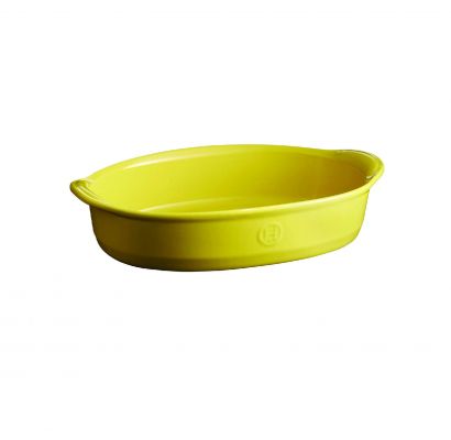 Форма для выпечки Emile Henry Ovenware Овальная 35х22 см Желтая - Фото 2