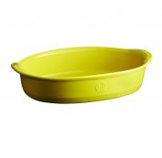 Форма для выпечки Emile Henry Ovenware Овальная 35х22 см Желтая Форма для выпечки Emile Henry Ovenware Овальная 35х22 см Желтая