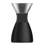 Набор для заваривания кофе Asobu Pour Over 1 л с термосом Черный Набор для заваривания кофе Asobu Pour Over 1 л с термосом Черный