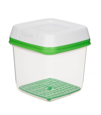 Емкость для хранения овощей и фруктов Sistema Freshworks Green 1.5 л - Фото 2