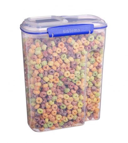 Емкость для хранения сыпучих продуктов Sistema Klip It Blue 4.2 л - Фото 3