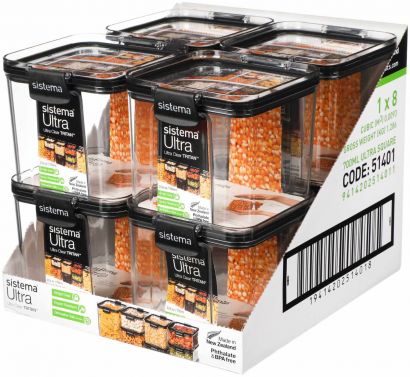 Емкость для хранения сыпучих продуктов Sistema Ultra 700 мл - Фото 3