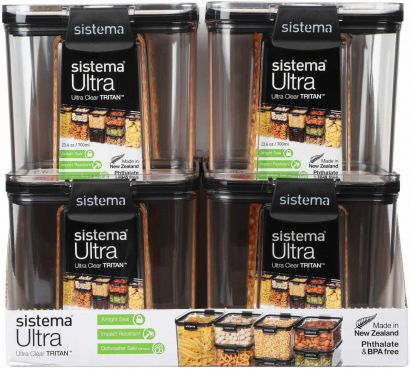 Емкость для хранения сыпучих продуктов Sistema Ultra 700 мл - Фото 4