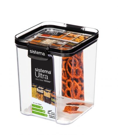 Емкость для хранения сыпучих продуктов Sistema Ultra 920 мл - Фото 2