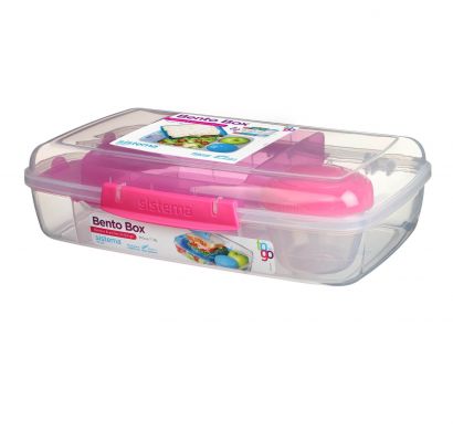 Ланчбокс Sistema To Go Pink 1.76 л - Фото 1