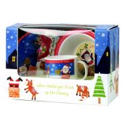Набор детский Churchill Little Rhymes Santa Got Stuck 3 предмета Набор детский Churchill Little Rhymes Santa Got Stuck 3 предмета