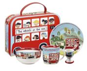 Набор детский Churchill Little Rhymes 4 предмета в чемодане Набор детский Churchill Little Rhymes 4 предмета в чемодане