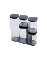 Набор емкостей для хранения Joseph Joseph Food Storage с подставкой 6 предметов Набор емкостей для хранения Joseph Joseph Food Storage с подставкой 6 предметов