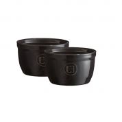 Набор форм Emile Henry HR Oven ceramic Ovenware из 2 шт Черный Набор форм Emile Henry HR Oven ceramic Ovenware из 2 шт Черный