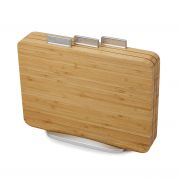 Набор Joseph Joseph Chopping Boards 3 разделочных досок 35х29.5 см + подставка
