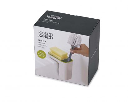 Органайзер для мойки Joseph Joseph Cleaning And Organisation со сливом лишней жидкости - Фото 7